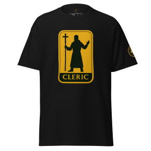 Cleric Class Tee | Divine Aegis Edition