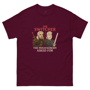 The Switcher Tee | Unisex Geek Shirt Inspired by Henry and Liam