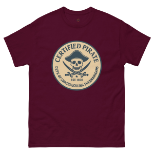 unisex-classic-tee-maroon-front-6909fde5c66a3.jpg