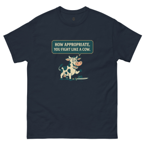 How Appropriate You Fight Like a Cow T-Shirt Inspired by Monkey Island