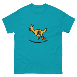 Rubber Chicken With a Pulley Cartoon Tee